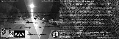 Braune Soße links der Weser Faschismus, Krieg, Deportation, Kontrolle
