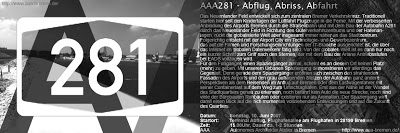 AAA281 - Abflug, Abriss, Abfahrt