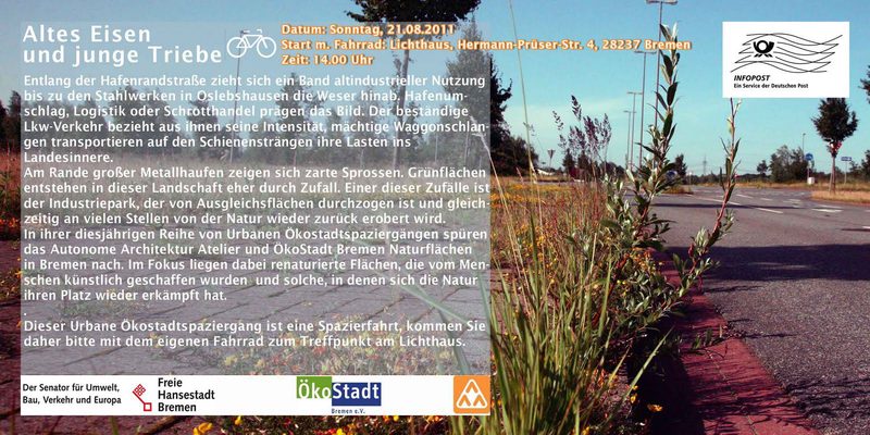 Industrie Parken - Altes Eisen und junge Triebe