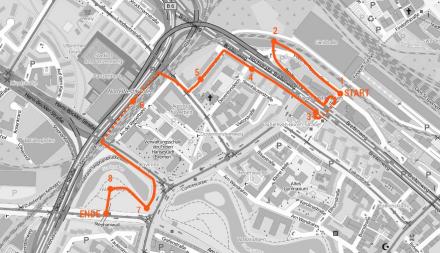 Route Spaziergang orange2