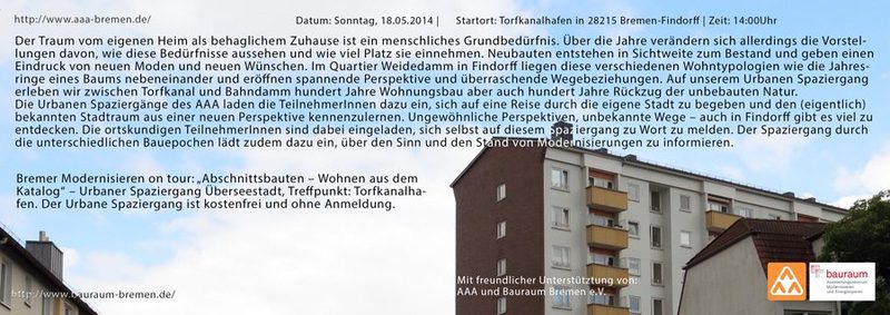 Abschnittsbauten – Wohnen aus dem Katalog, 2014