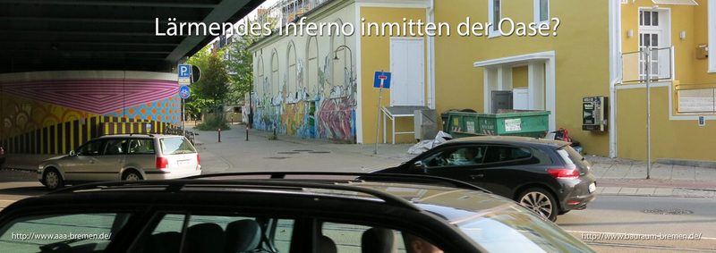 Lärmendes Inferno inmitten der Oase - Eine Momentaufnahme