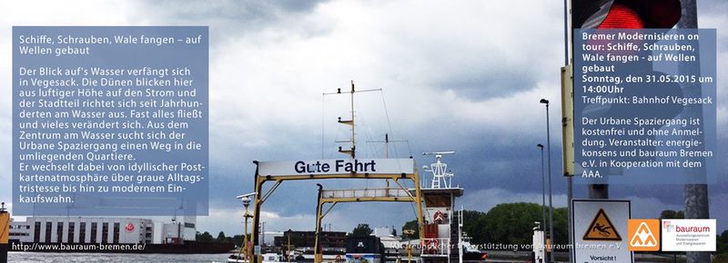 Schiffe, Schrauben, Wale fangen – auf Wellen gebaut 31.05.2015