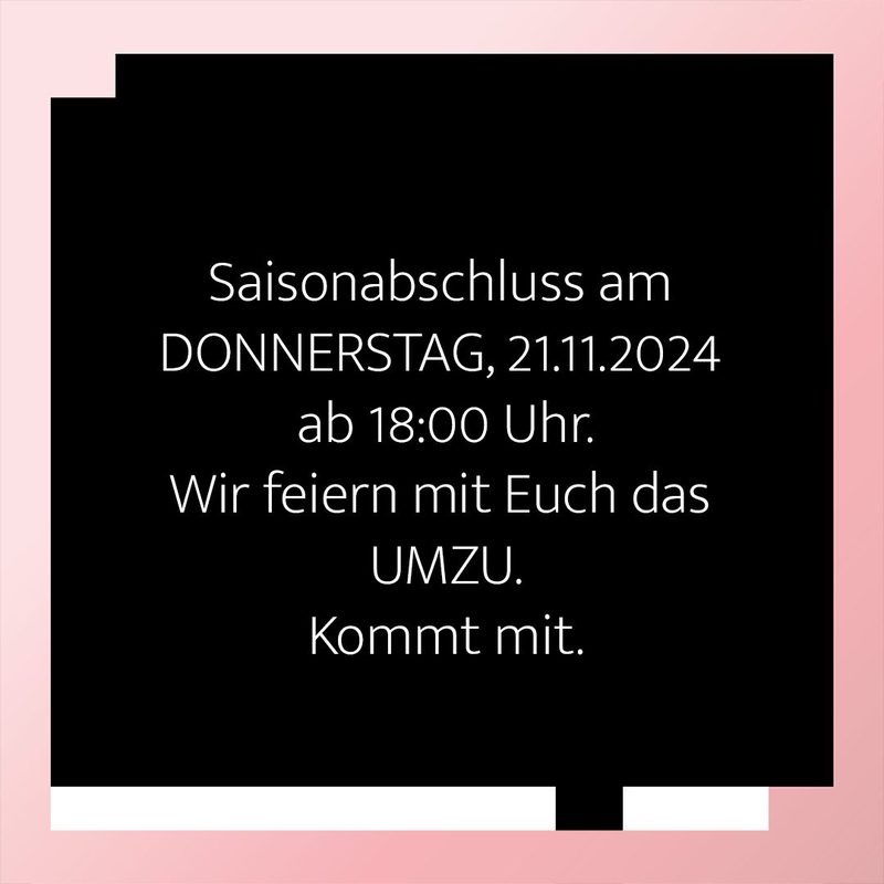 UMZU saisonabschluss
