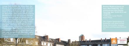 Neu/Stadt/Alt Urbaner Spaziergang 19.04.2015
