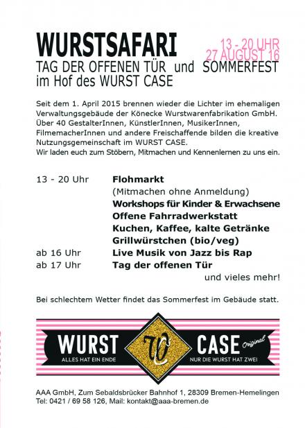 Flyer WURSTSAFARI A6 2 bild