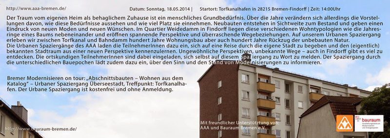 Abschnittsbauten – Wohnen aus dem Katalog, 2014